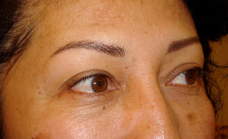 Coloring Light Brow Hairs